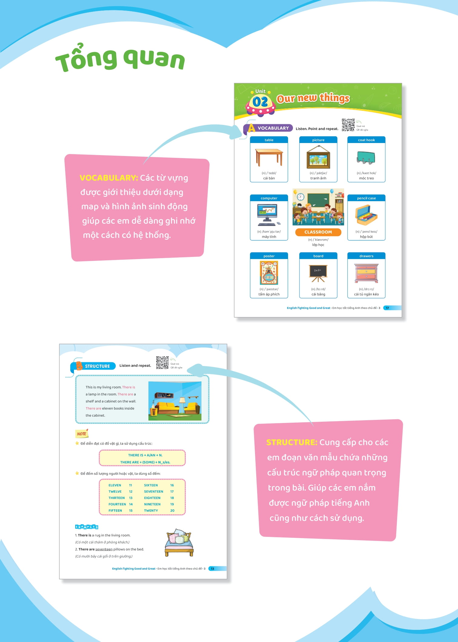 combo sách em học tốt tiếng anh + đề ôn tập từ vựng và cấu trúc tiếng anh lớp 3 (bộ 2 cuốn) - Ảnh 10