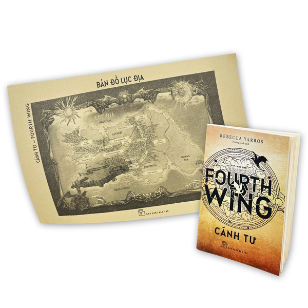 Combo Sách Fourth Wing - Cánh Tư + Iron Flame - Lửa Thép (Bộ 2 Cuốn) - Tặng Kèm Bản Đồ + Sổ Tay - Ảnh 4