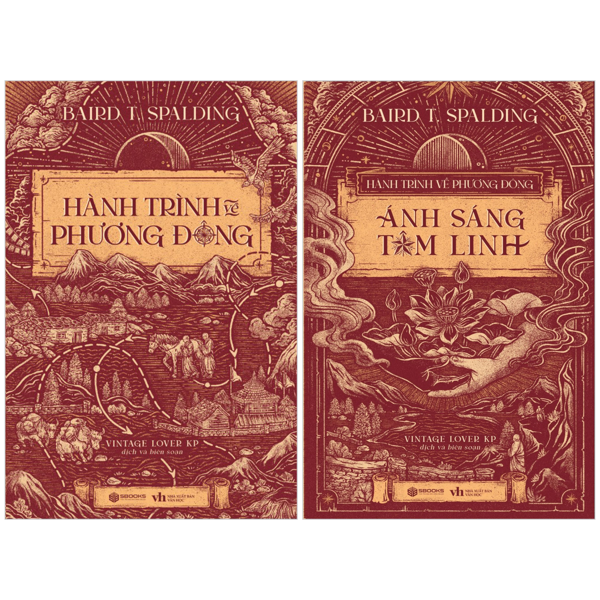 Combo Sách Hành Trình Về Phương Đông + Hành Trình Về Phương Đông - Ánh Sáng Tâm Linh (Bộ 2 Cuốn)