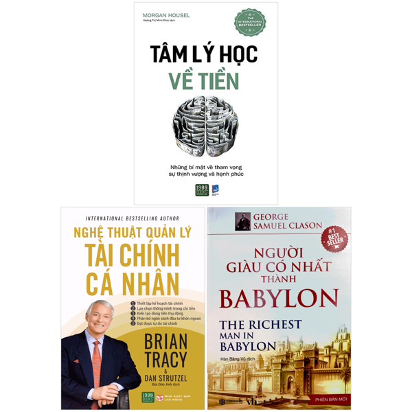Combo Sách Hiểu Tiền, Quản Tiền và Dùng Tiền