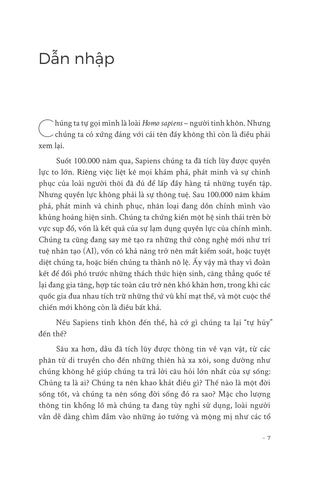 combo sách homo deus - lược sử tương lai + nexus - lược sử của những mạng lưới thông tin từ thời đại đồ đá đến trí tuệ nhân tạo (bộ 2 cuốn) - Ảnh 9