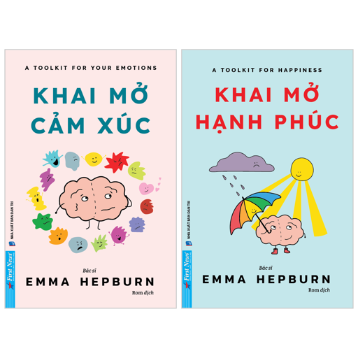 Combo Sách Khai Mở Hạnh Phúc + Khai Mở Cảm Xúc (Bộ 2 Cuốn)