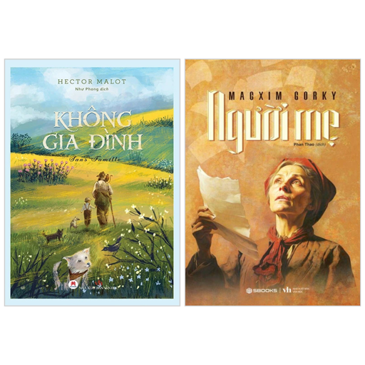 combo sách không gia đình + người mẹ (bộ 2 cuốn)