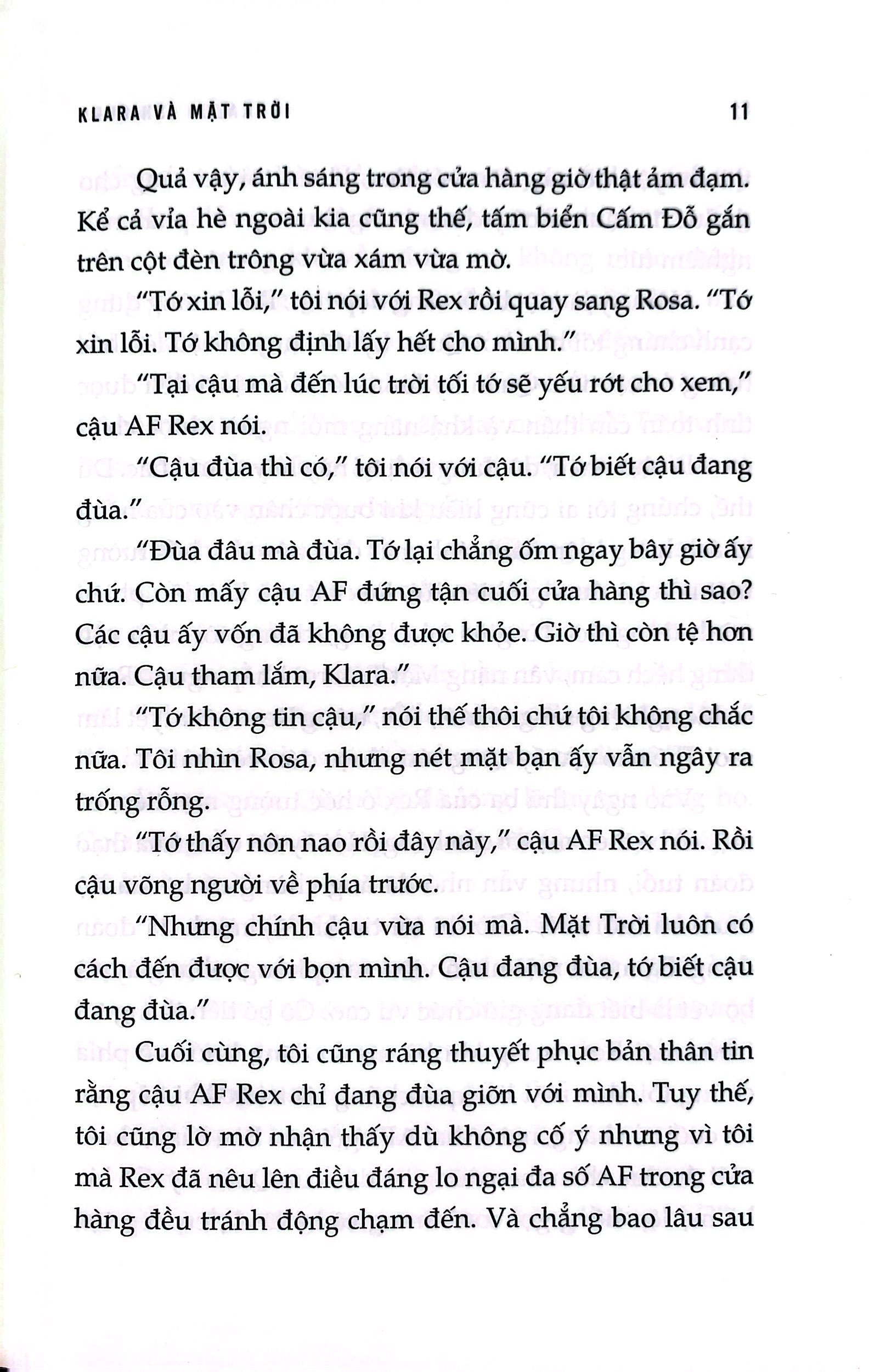 combo sách klara và mặt trời + lý do để sống tiếp (bộ 2 cuốn) - Ảnh 11