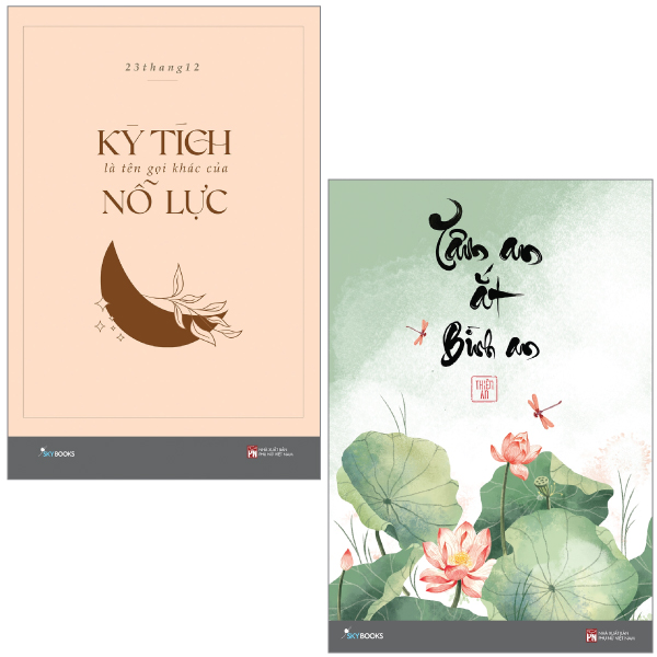 Combo Sách Kỳ Tích Là Tên Gọi Khác Của Nỗ Lực + Tâm An Ắt Bình An (Bộ 2 Cuốn)