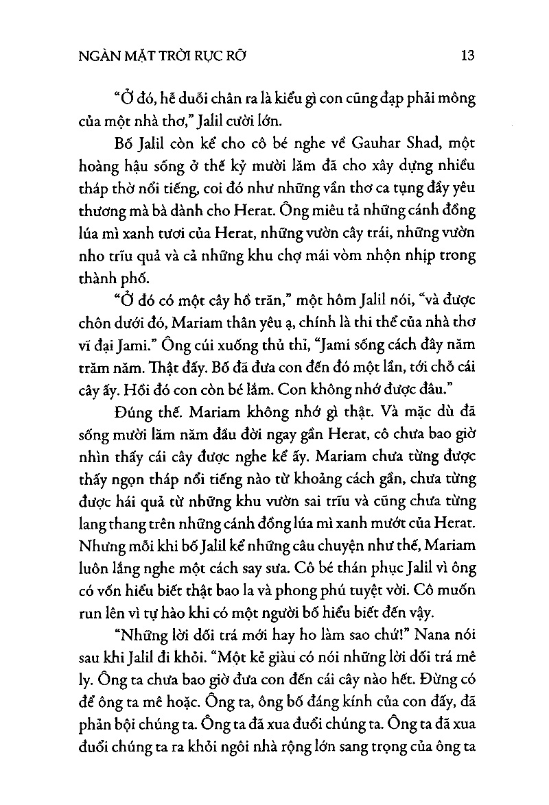 combo sách ngàn mặt trời rực rỡ + cây cam ngọt của tôi (bộ 2 cuốn) - Ảnh 6