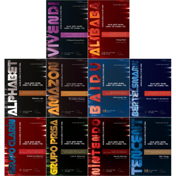 combo sách những gã khổng lồ truyền thông qua góc nhìn kinh tế chính trị (bộ 10 cuốn)