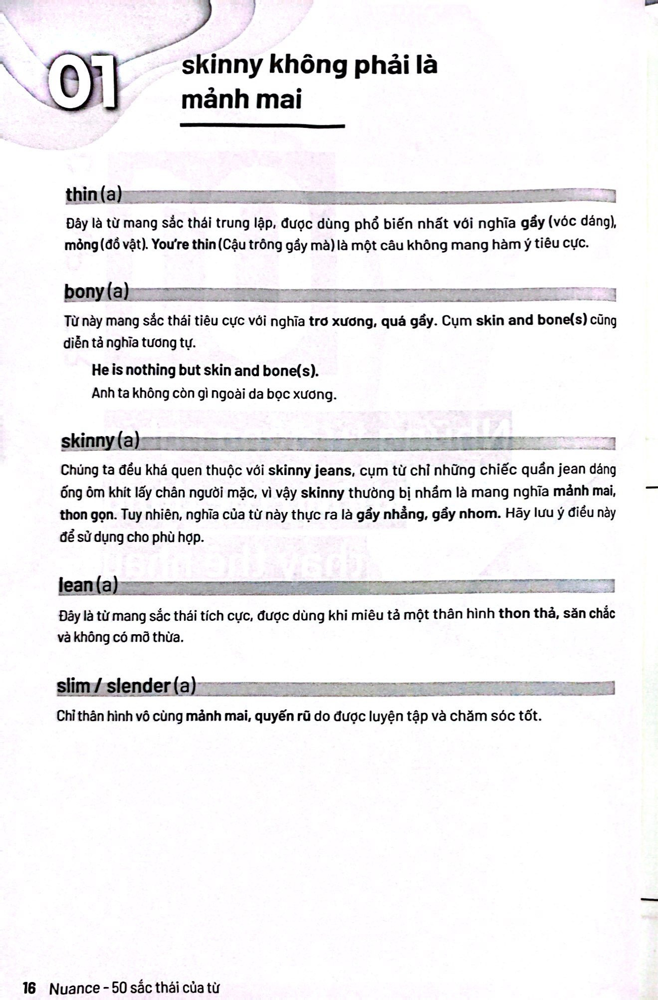 combo sách nuance - 50 sắc thái của từ + nuance - tập 2 - 50 sắc thái câu (bộ 2 cuốn) - Ảnh 6