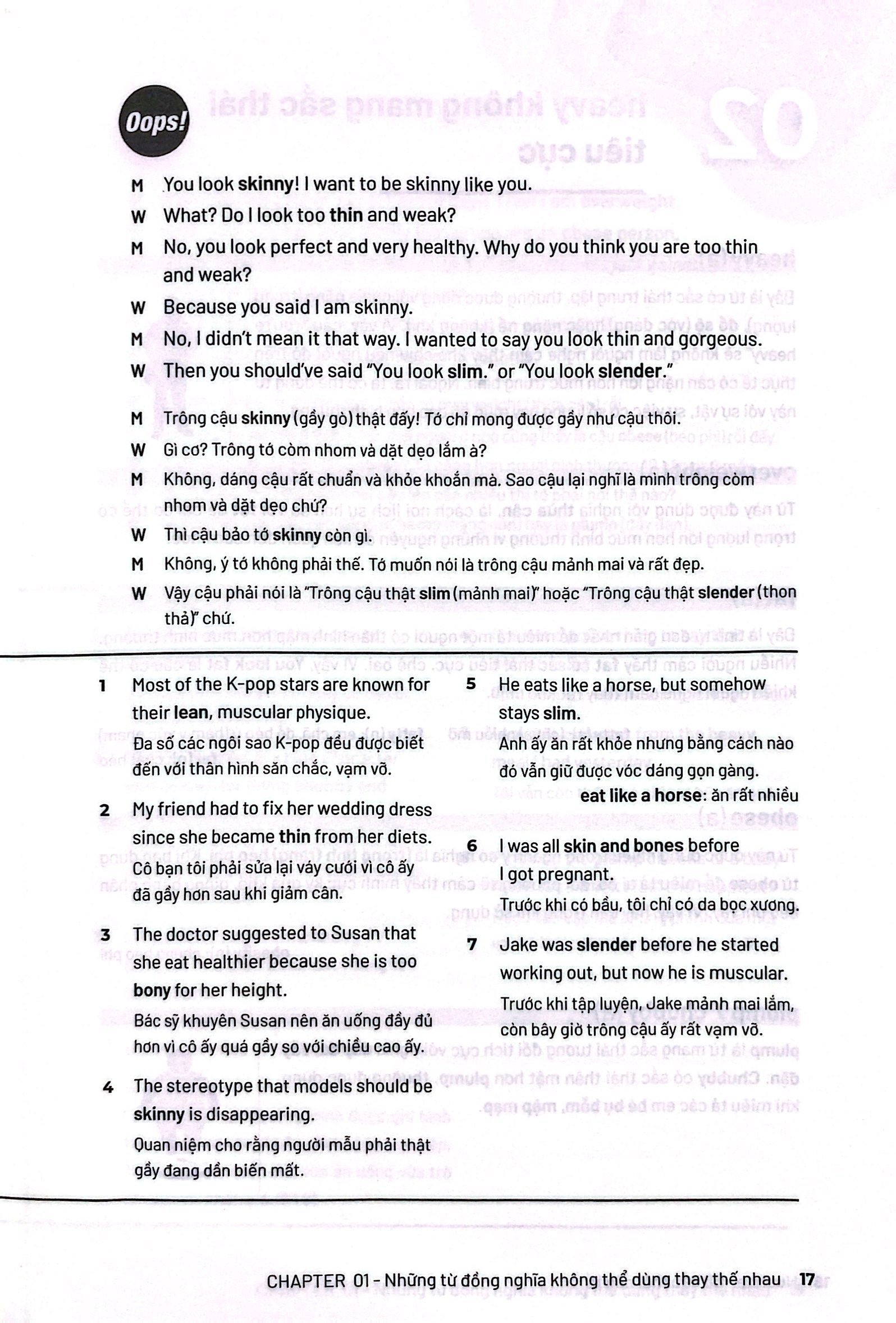 combo sách nuance - 50 sắc thái của từ + nuance - tập 2 - 50 sắc thái câu (bộ 2 cuốn) - Ảnh 7