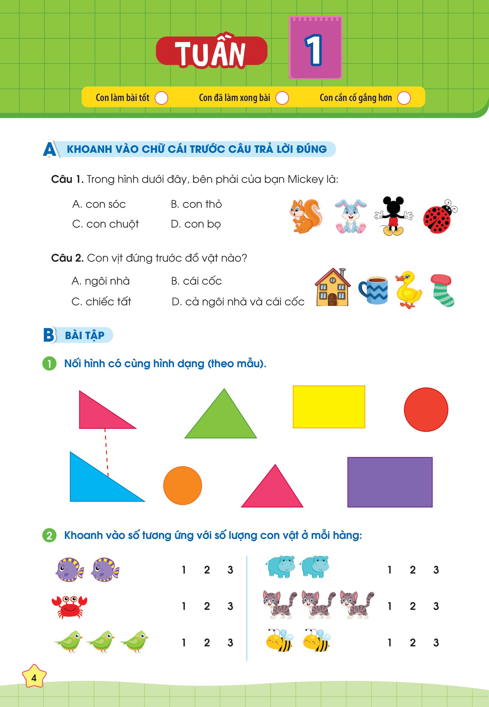 combo sách phiếu bài tập cuối tuần toán và tiếng việt lớp 1 (bộ 2 cuốn) - Ảnh 12