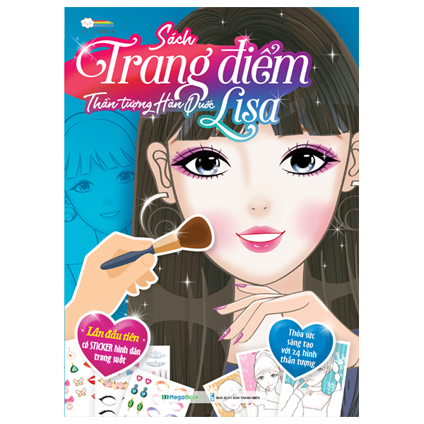 combo sách sách trang điểm - công chúa hàn quốc - mina + lisa (bộ 2 cuốn) - Ảnh 2