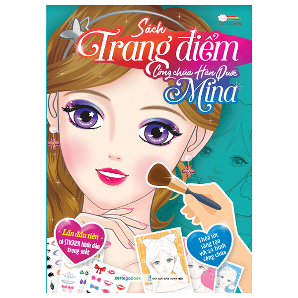 combo sách sách trang điểm - công chúa hàn quốc - mina + lisa (bộ 2 cuốn) - Ảnh 3