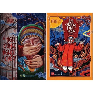 combo sách tết ở làng địa ngục + ngủ cùng người chết (bộ 2 cuốn)