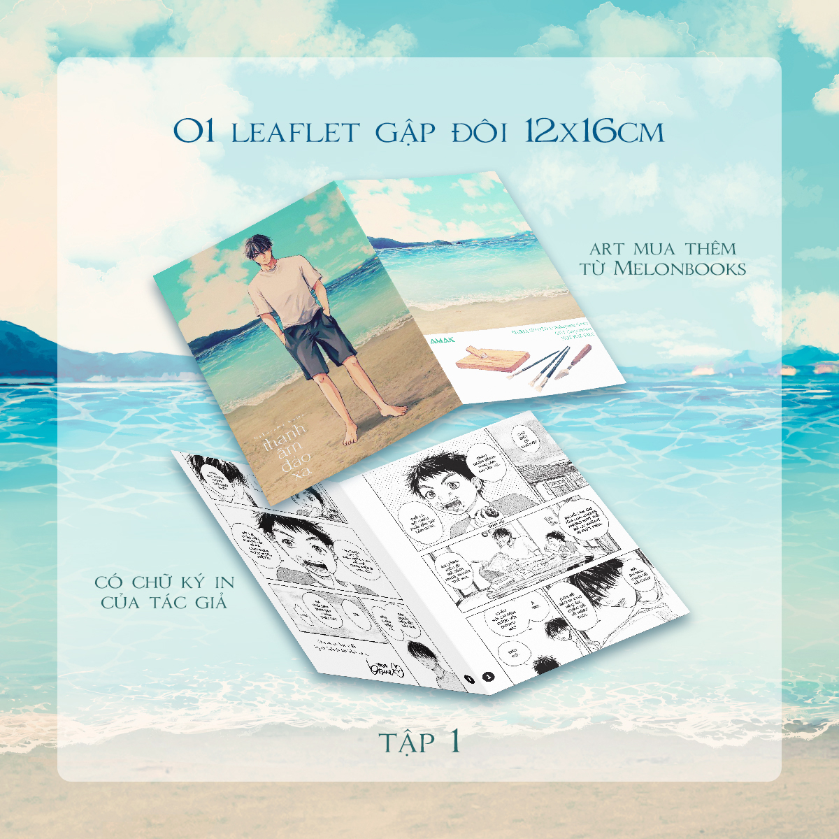 Combo Sách Thanh Âm Đảo Xa - Tập 1 + Tập 2 (Bộ 2 Tập) - Tặng Kèm 2 Bookmark Hai Mặt + 4 Postcard Hai Mặt + 1 Leaflet + 1 Bonus Page - Ảnh 7