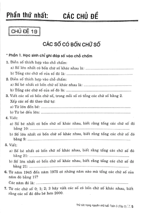 combo sách thử sức trạng nguyên nhỏ tuổi toán 3 - tập 1 + 2 (bộ 2 cuốn) - Ảnh 5