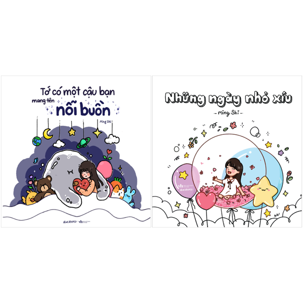 Combo Sách Tớ Có Một Cậu Bạn Mang Tên Nỗi Buồn + Những Ngày Nhỏ Xíu (Bộ 2 Cuốn)