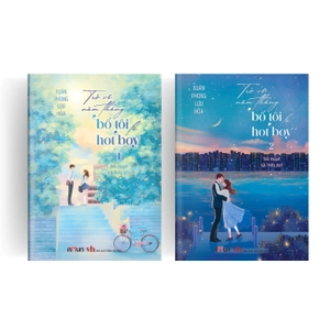 combo sách trở về năm tháng bố tôi là hot boy - tập 1 + tập 2 (bộ 2 tập) - tặng kèm standee - Ảnh 2