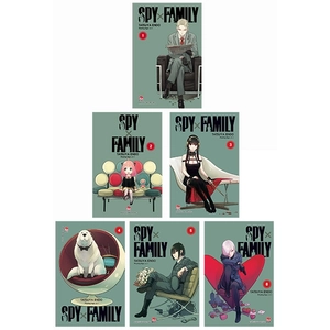 combo spy x family - từ tập 1 đến tập 6 (bộ 6 tập)