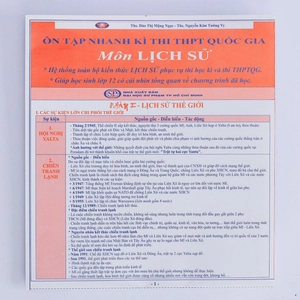 combo tóm tắt kiến thức chương trình thpt (8 môn - 10 tựa) - Ảnh 5