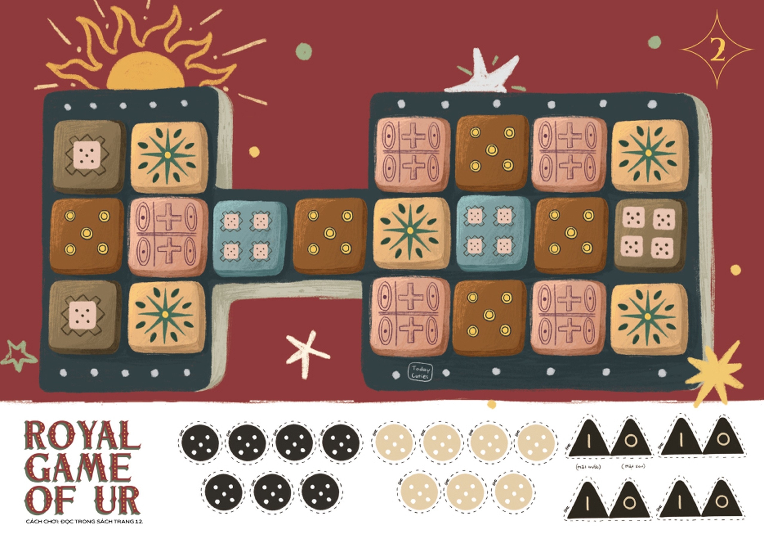 combo vòng quanh thế giới board game - sách độc quyền fahasa + thẻ bài ma sói character việt hóa - Ảnh 5