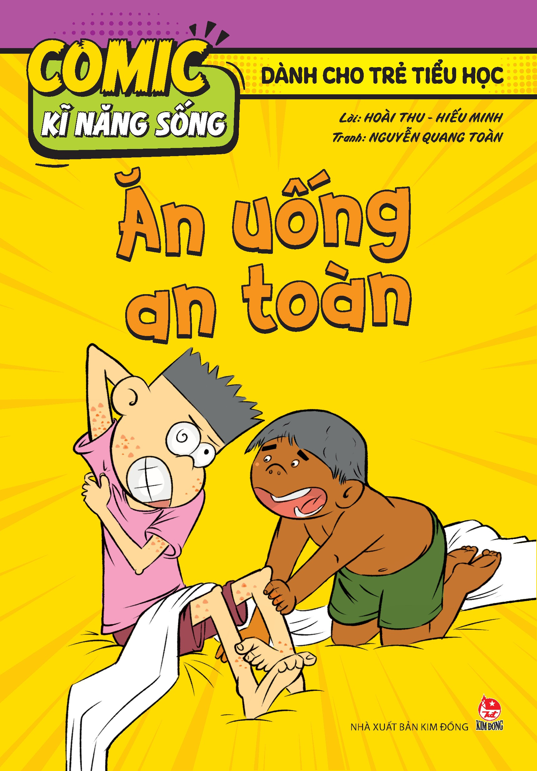 comic kĩ năng sống - dành cho trẻ tiểu học - ăn uống an toàn - Ảnh 2