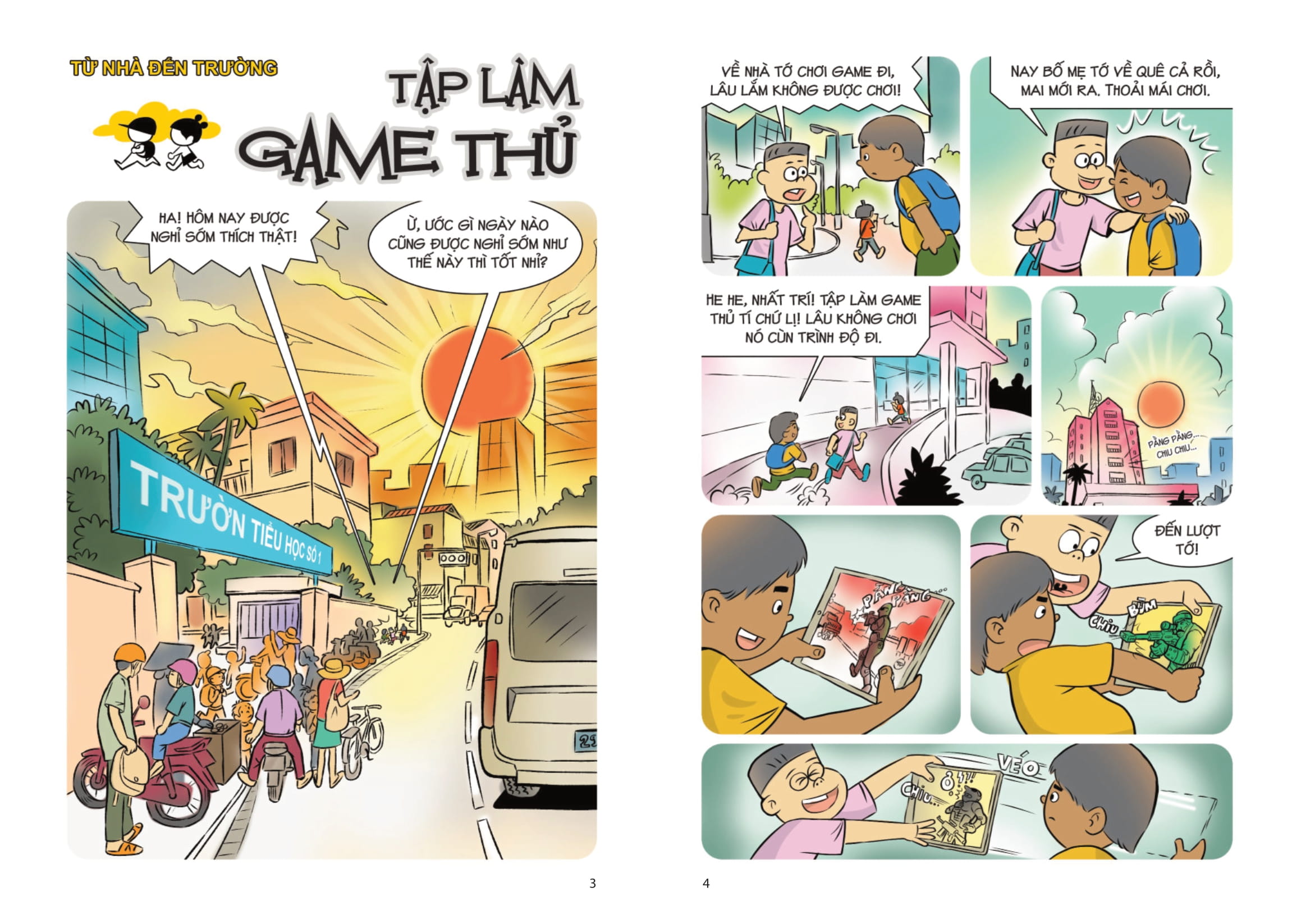 Comic Kĩ Năng Sống - Dành Cho Trẻ Tiểu Học - Dùng Internet An Toàn - Ảnh 4