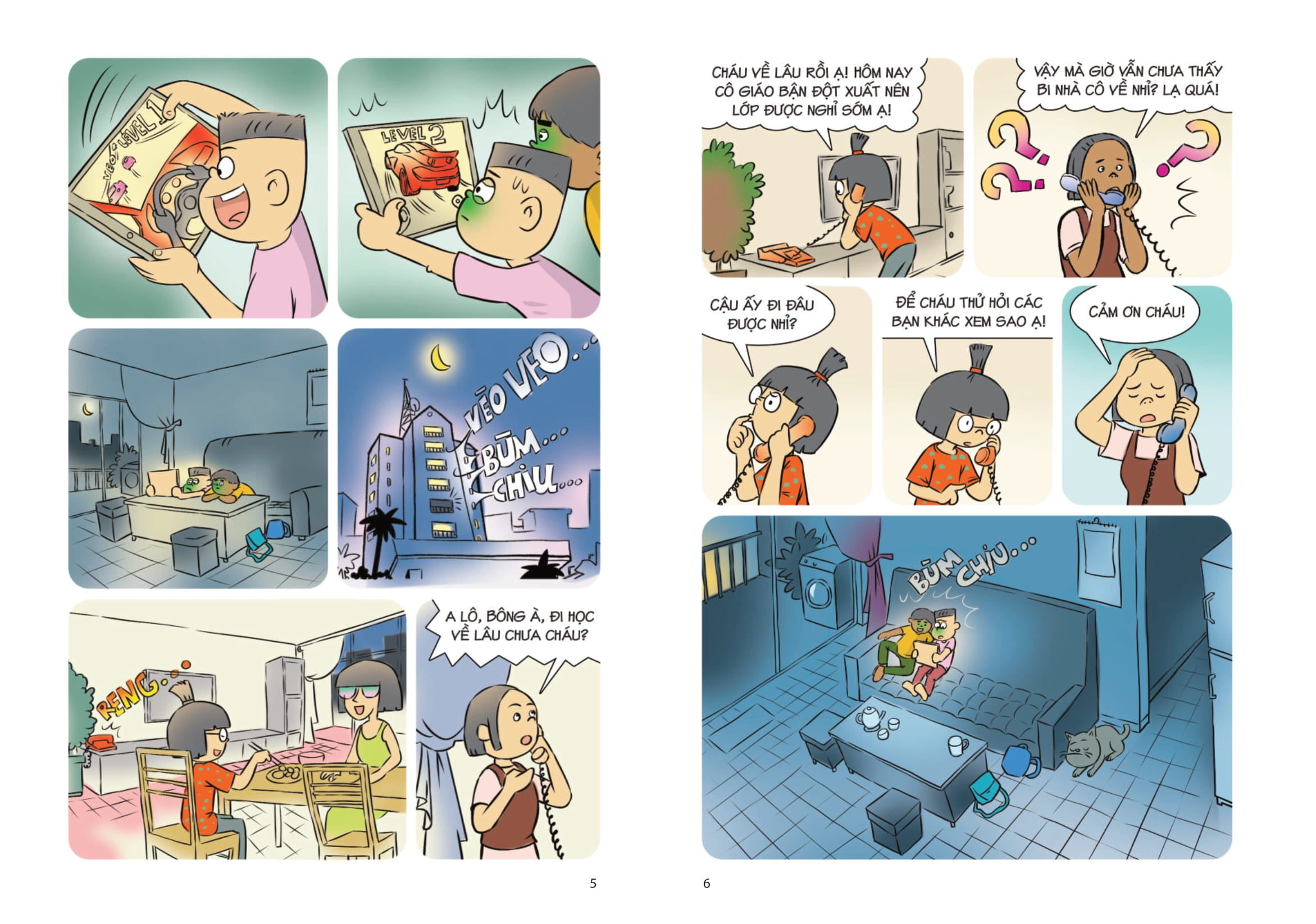 Comic Kĩ Năng Sống - Dành Cho Trẻ Tiểu Học - Dùng Internet An Toàn - Ảnh 5