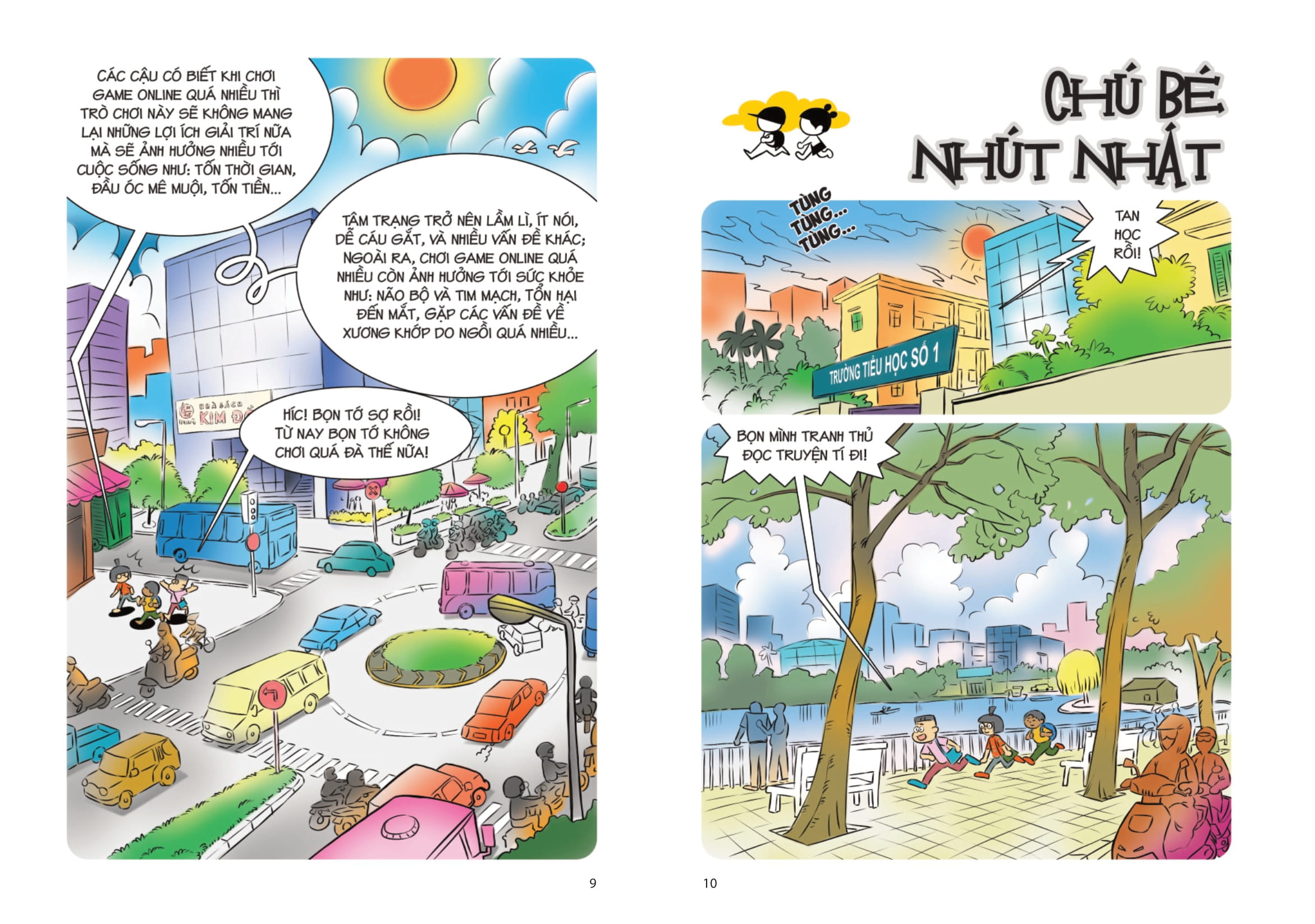 Comic Kĩ Năng Sống - Dành Cho Trẻ Tiểu Học - Dùng Internet An Toàn - Ảnh 7