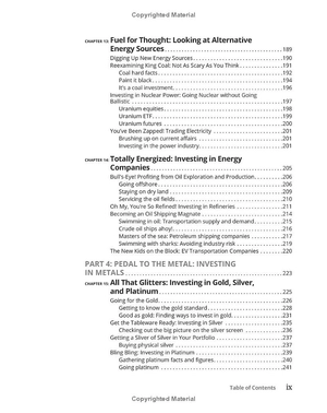 commodities for dummies 3rd edition - Ảnh 11