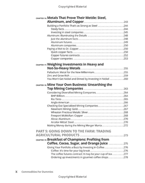 commodities for dummies 3rd edition - Ảnh 12