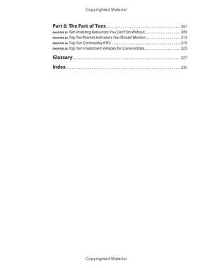 commodities for dummies 3rd edition - Ảnh 6