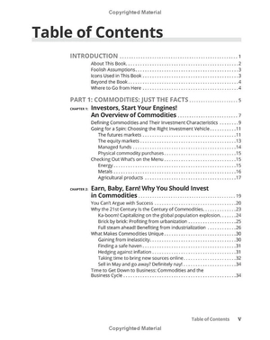 commodities for dummies 3rd edition - Ảnh 7