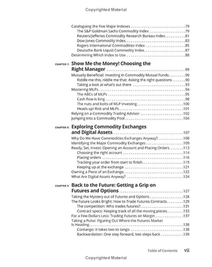 commodities for dummies 3rd edition - Ảnh 9
