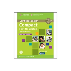 compact first for schools student's book with answers with cd-rom
