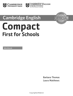 compact first for schools workbook without answers with audio-cd - Ảnh 3