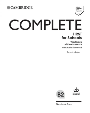 complete first for schools - workbook without answers with audio download (2nd edition) - Ảnh 2