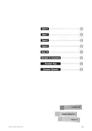 complete toeic listening comprehension (kèm mp3) - Ảnh 5