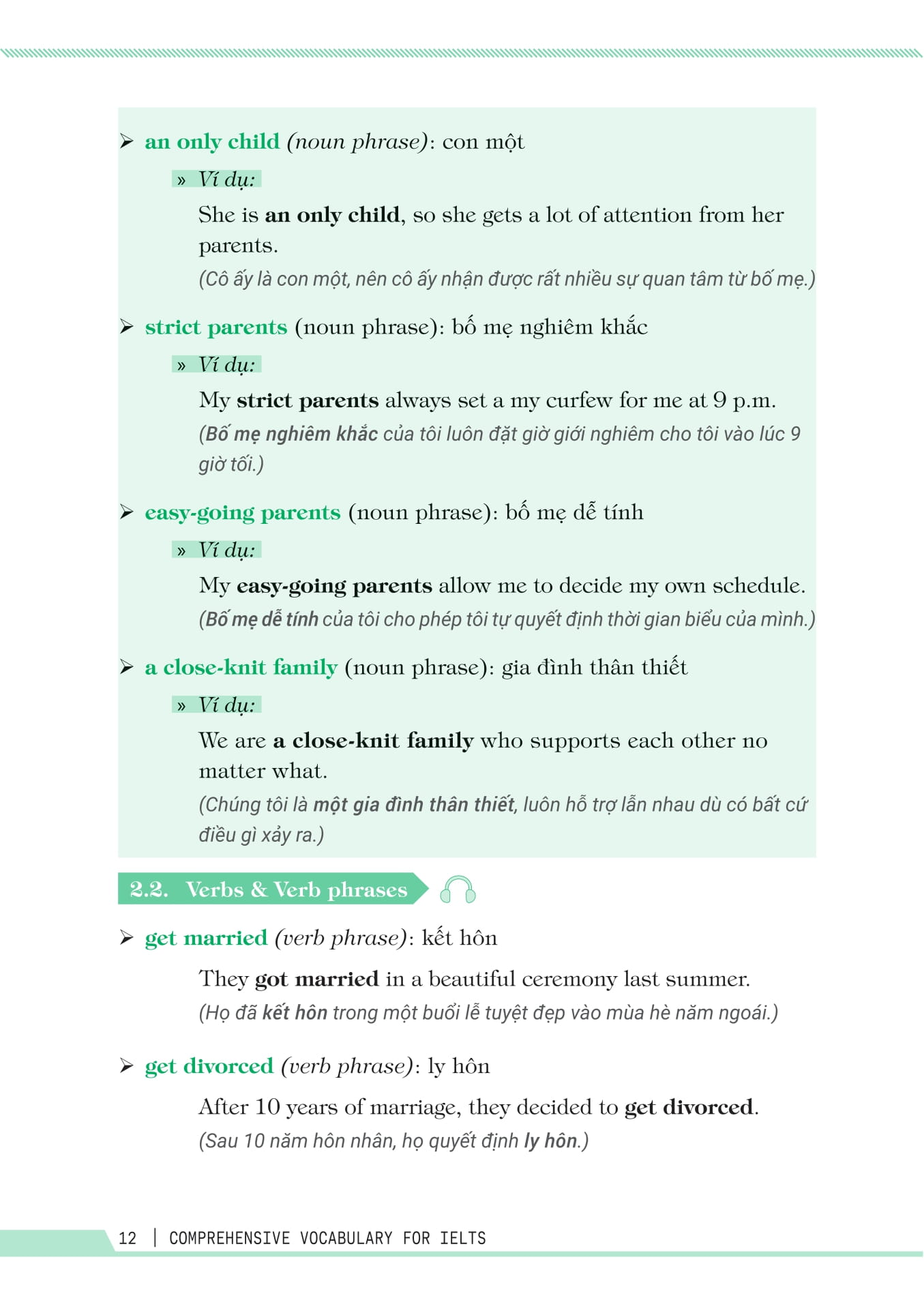 Comprehensive Vocabulary For IELTS - Từ Vựng Toàn Diện Luyện Thi IELTS - Ảnh 11