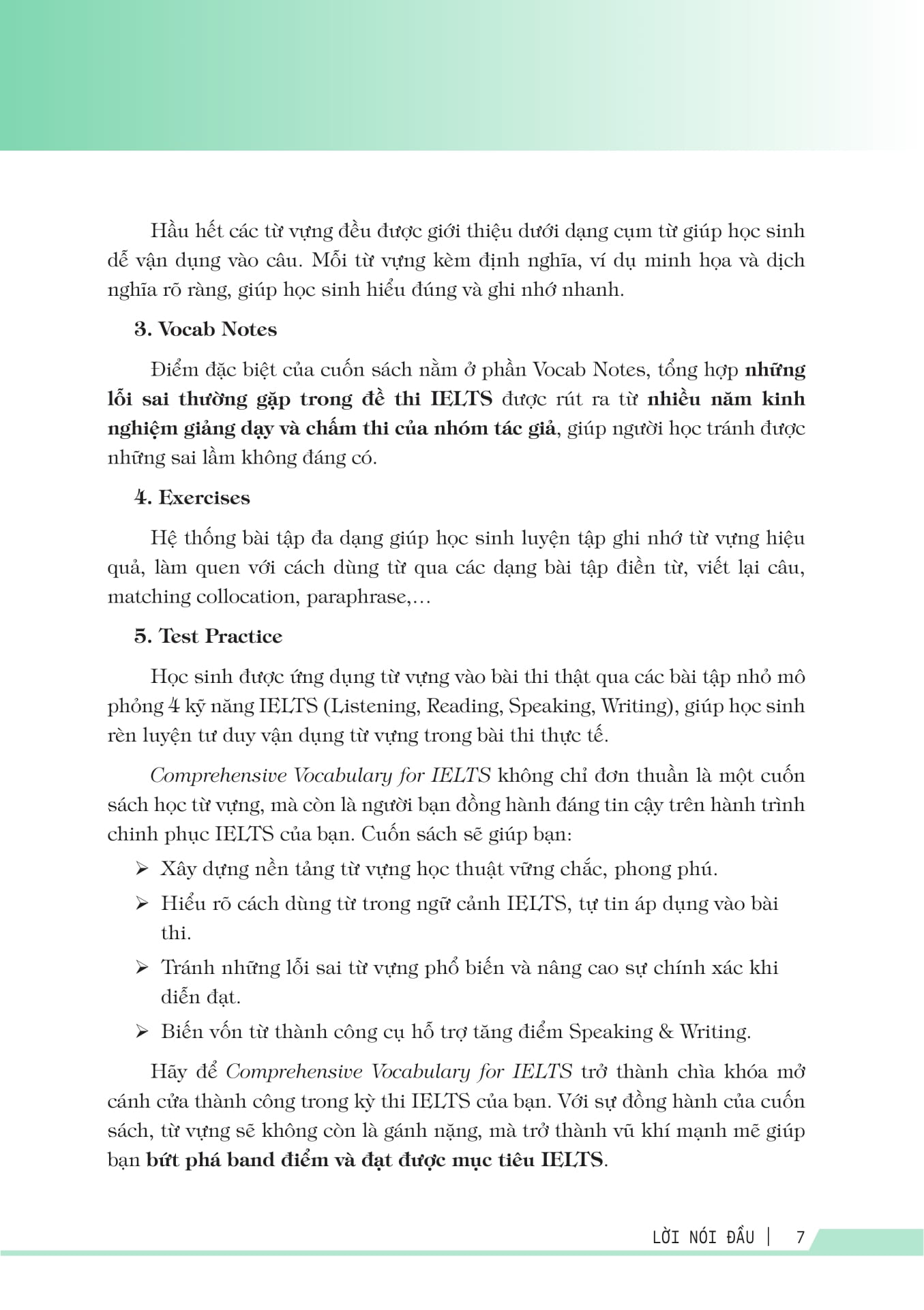 Comprehensive Vocabulary For IELTS - Từ Vựng Toàn Diện Luyện Thi IELTS - Ảnh 6