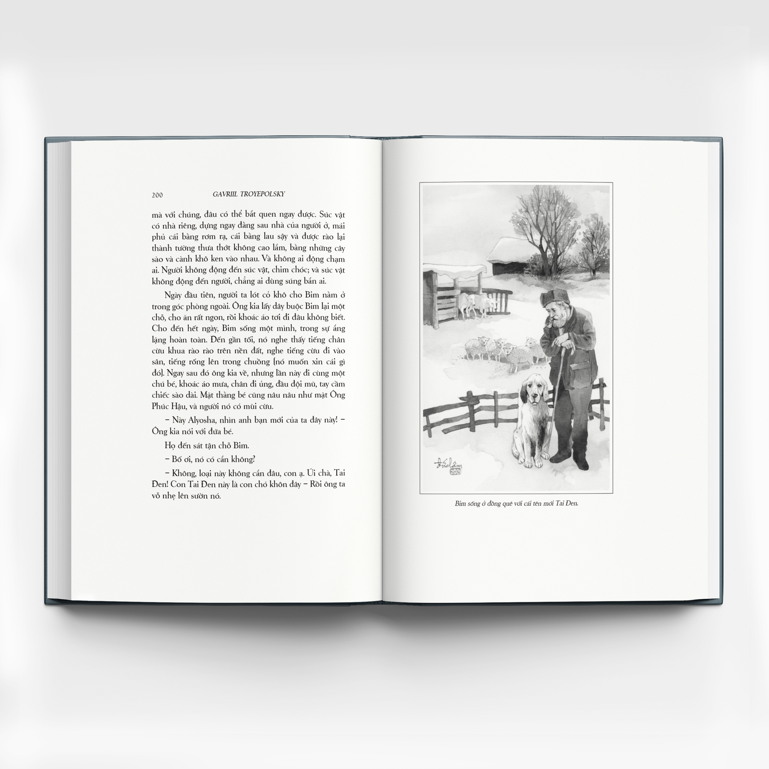 con bim trắng tai đen - Ảnh 11