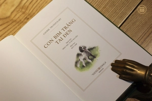 con bim trắng tai đen - ấn bản giới hạn - bìa da - Ảnh 8