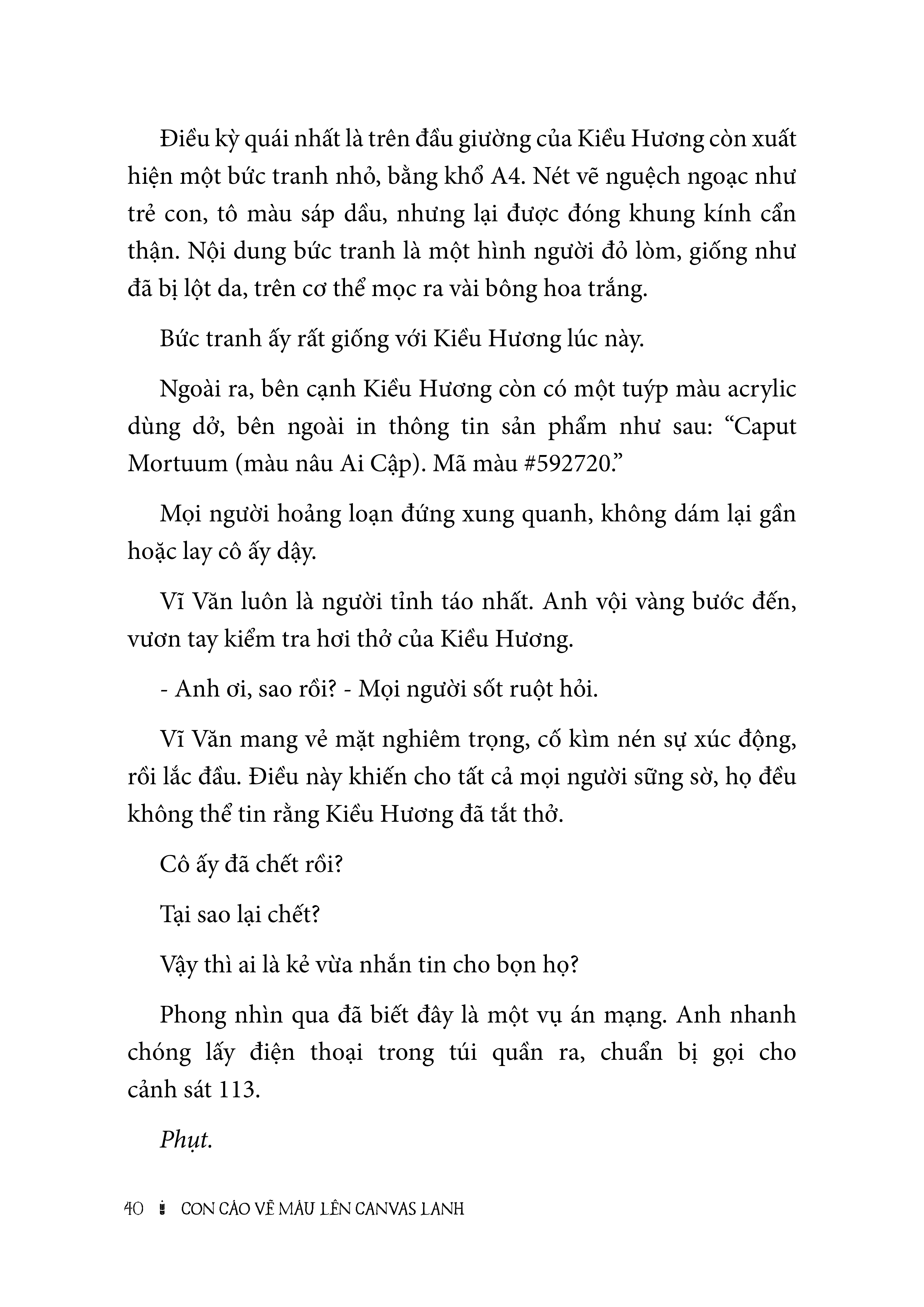 Con Cao Ve Mau Len Canvas Lanh - Ảnh 6