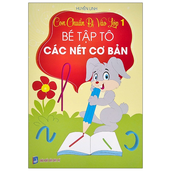 con chuẩn bị vào lớp 1 - bé tập tô các nét cơ bản