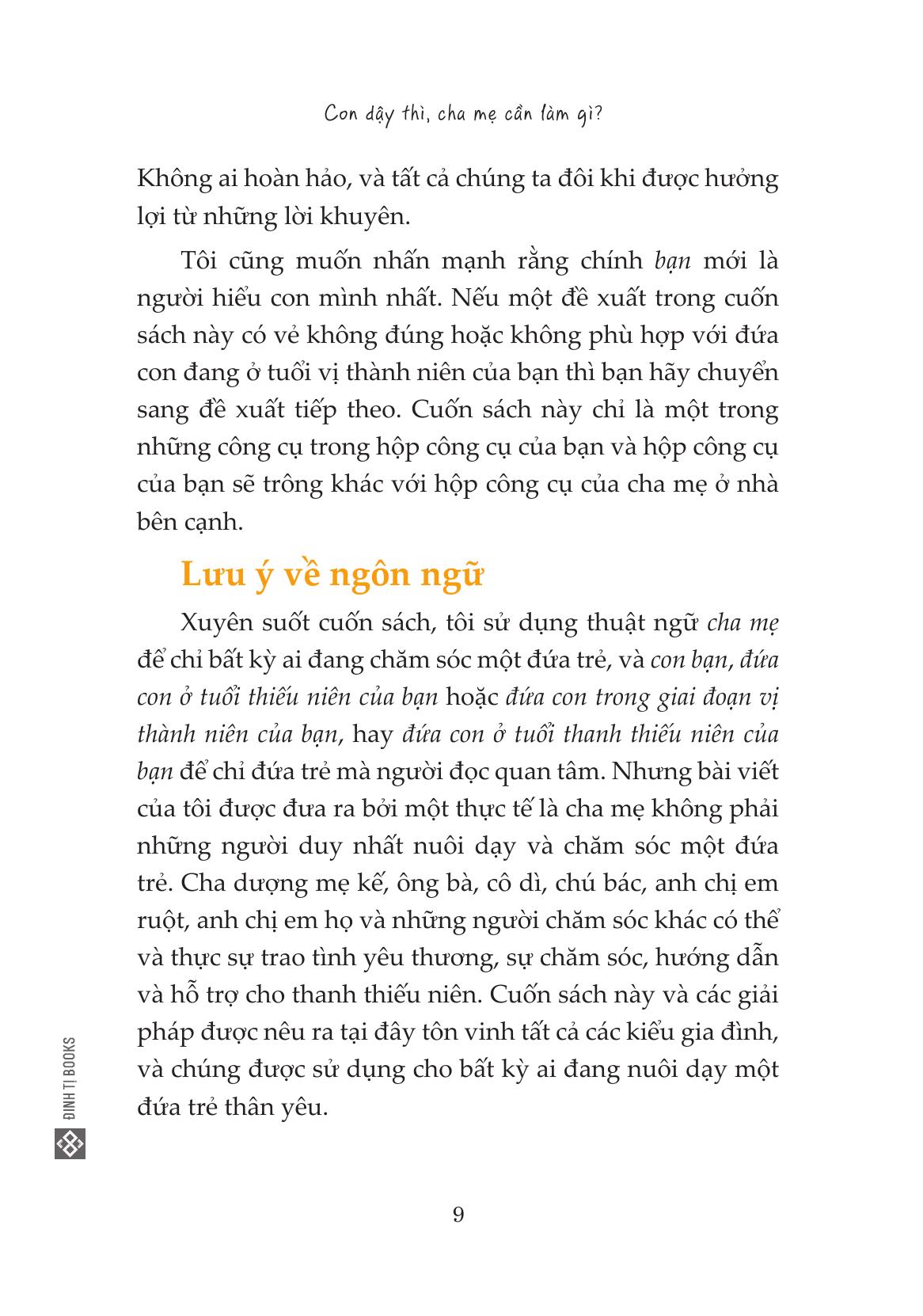 con dậy thì, cha mẹ cần làm gì? - Ảnh 9