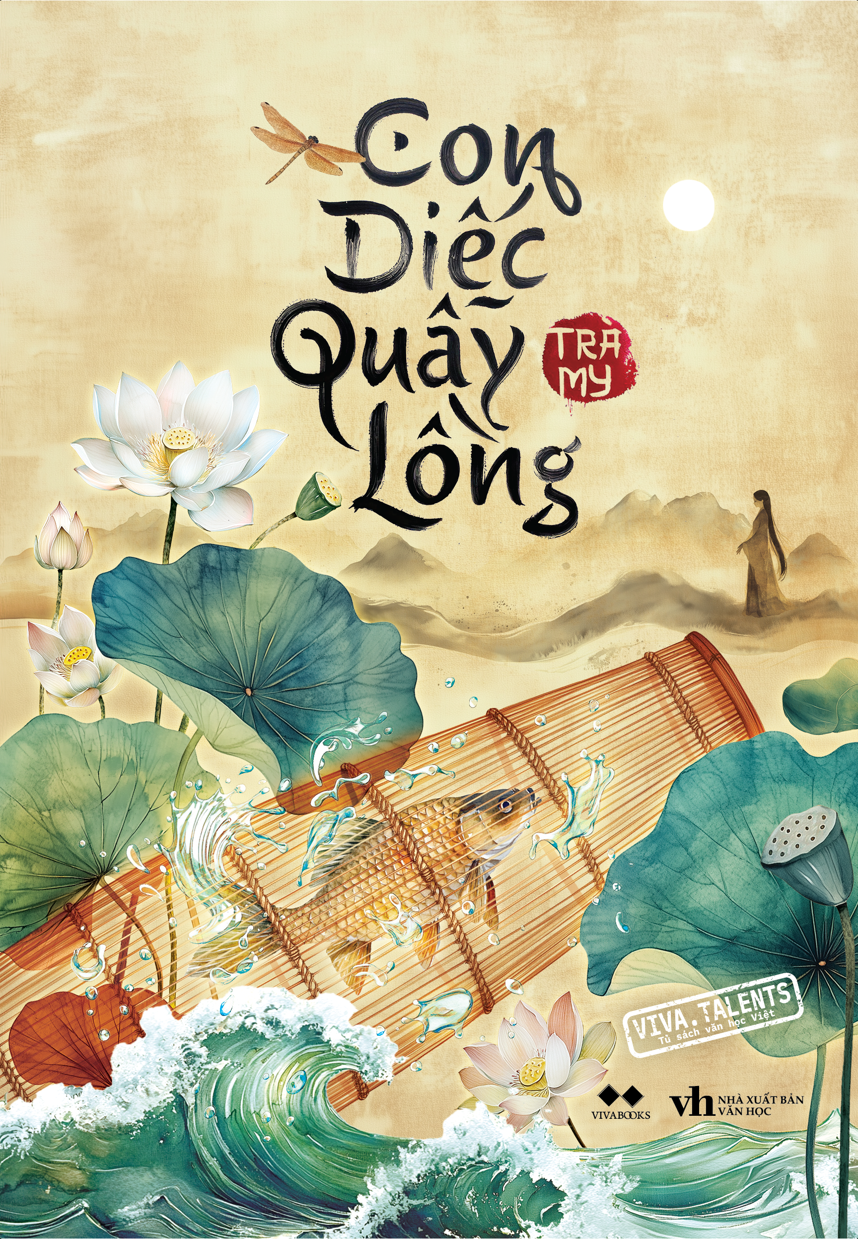 con diếc quẫy lồng - tặng kèm bookmark bồi bế hình - Ảnh 3