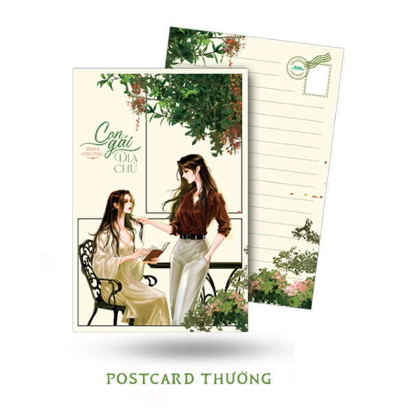 Con Gai Dia Chu - Tang Kem 1 Bookmark 2 Mat + 1 Postcard + 2 Card Bo Goc - Ảnh 4