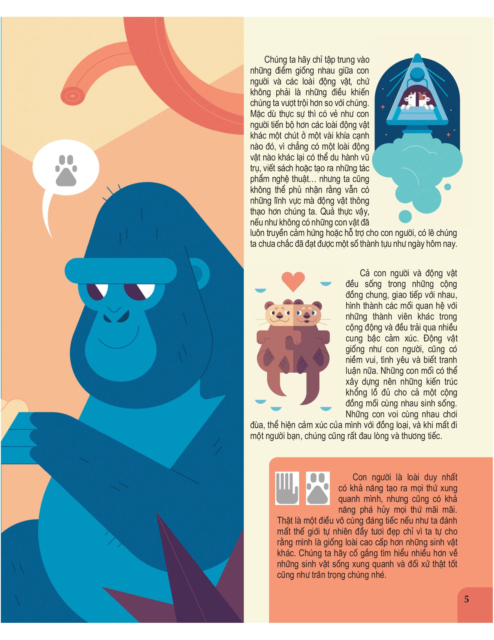 con người & động vật - những điểm tương đồng thú vị - Ảnh 5