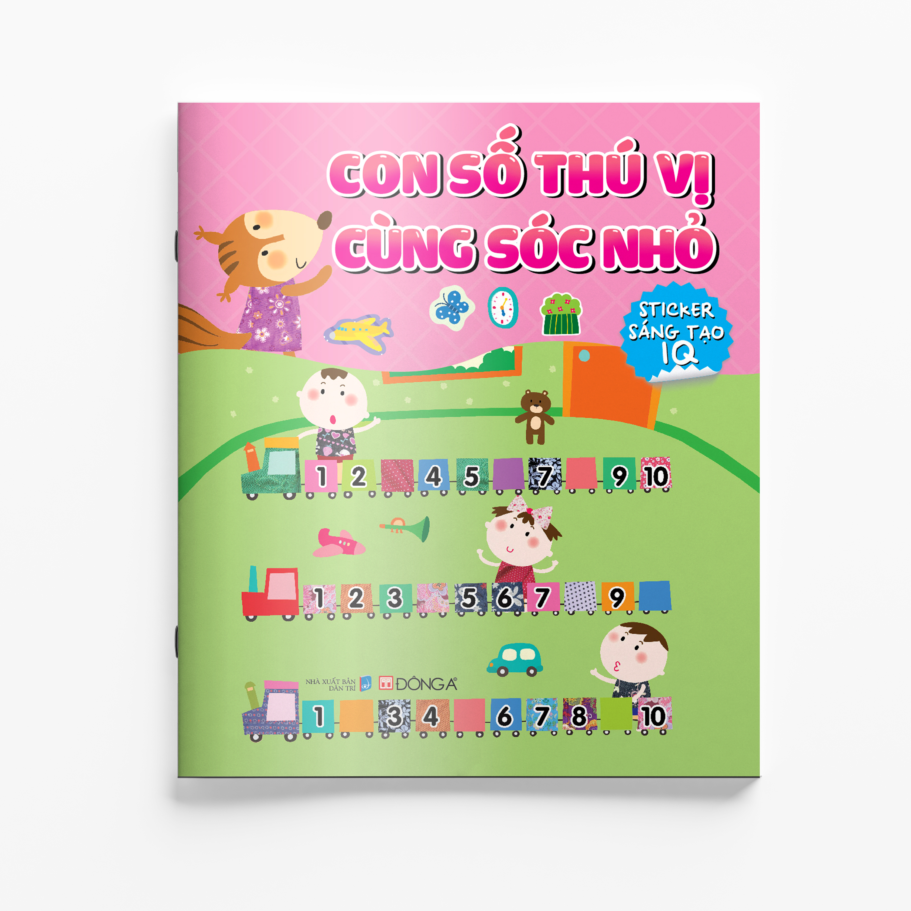 con số thú vị cùng sóc nhỏ - sticker sáng tạo iq - Ảnh 2