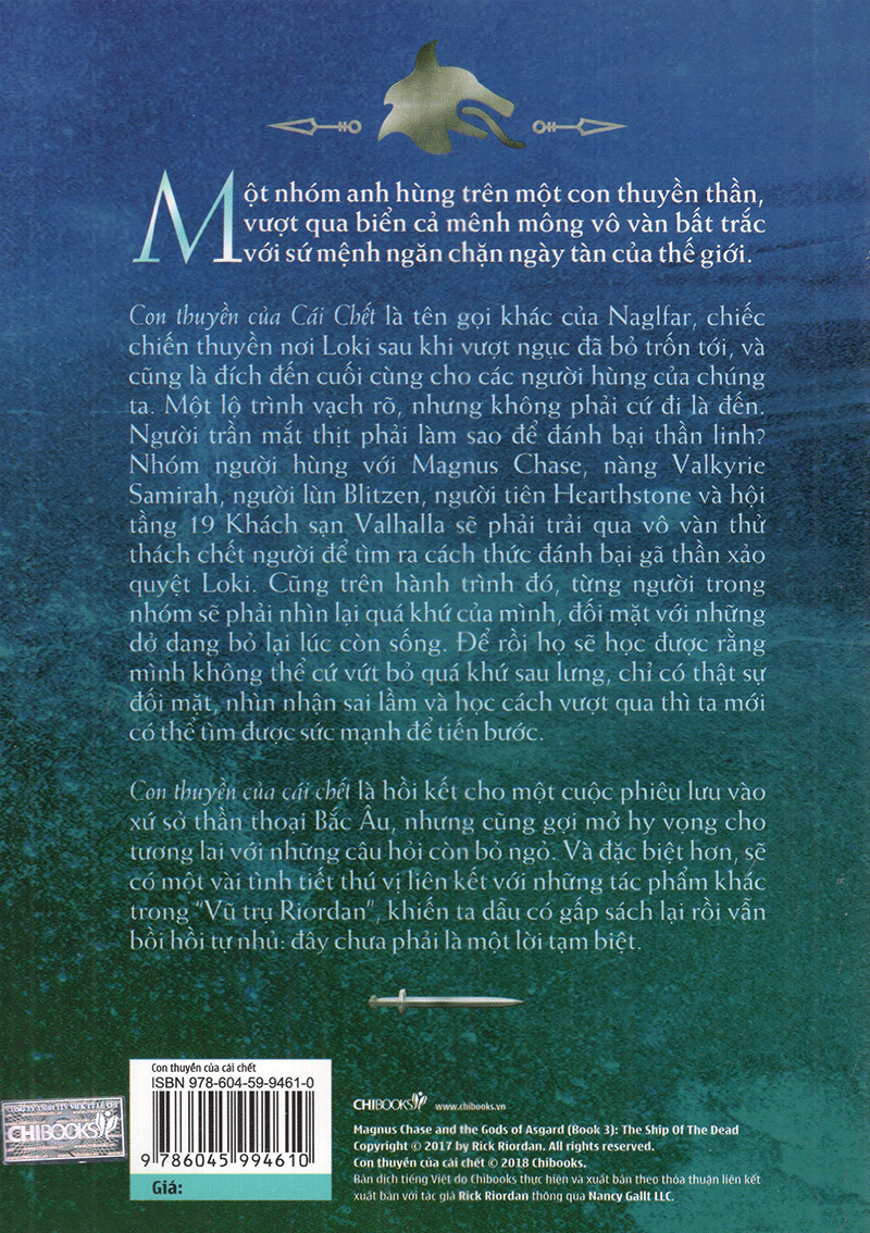 con thuyền của cái chết - phần 3 series magnus chase và các vị thần của asgard - Ảnh 3