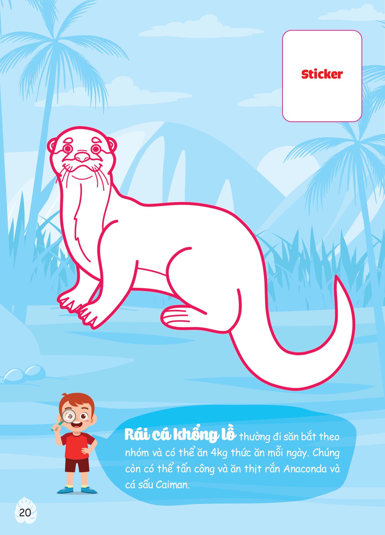 con tô màu - thám hiểm amazon - Ảnh 6